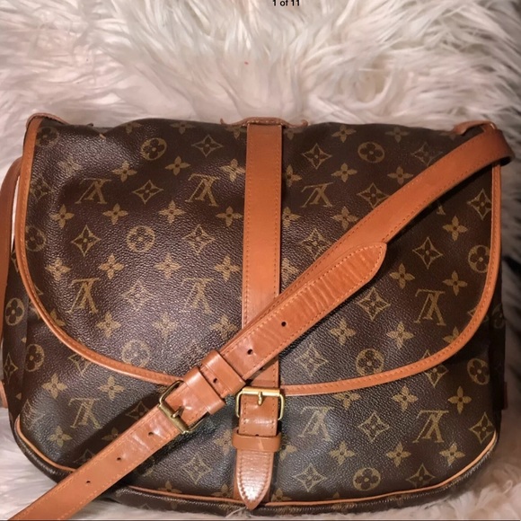 Louis Vuitton Handbags - Authentic Louis Vuitton Monogram Saumur 35